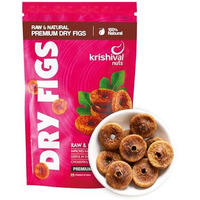 Krishival Nuts Premium Dried Anjeer 250 Grams Pack Of 1 | Dry Figs Anjeer | Rich Source Of Fibre Calcium & Iron | Low In Calories And Fat Free | Non-Gmo Dried Figs