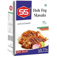 Ss Masalas Fish Fry Masala 300G (100G Pack Of 3) | Easy To Cook Ready Mix Spices For Oil Fried Seafood Recipe | No Artificial Colors | No Msg