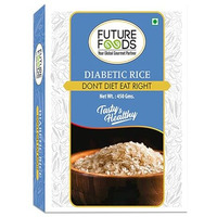 Future Foods Premium Diabetic Rice 450G | Sugar Free | Gluten Free | Low Glycemic Index | Promotes Stable Blood Sugar Levels | Non-Gmo | Vegan