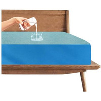Trance Waterproof Terry Fabric Ultra Soft Mattress Protector | Breathable | Hypoallergenic Bed Cover | Mattresses Cover (72X60 Inch | 6X5 Feet_ Turquoise)