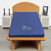 Trance Cotton Feel Terry Ultra Soft Waterproof Mattress Protector | Breathable - Hypoallergenic Mattresses Cover (72X36 Inch | 6X3 Feet, Classic Blue - Pack Of 1)