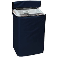 Yellow Weaves Waterproof & Dust-Proof Top Loading Fully Automatic Washing Machine Cover For 8 Kg, 8.5 Kg, 9 Kg, 9.5 Kg, 10 Kg -(Blue), Polyester
