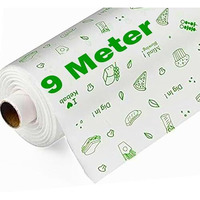 Ofixo 9 Meters Food Wrapping Paper Roll - Premium Non-Stick Butter Wrapping Paper. Food Wrapping Paper