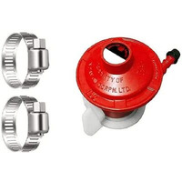Rj Kitchenware Store Gas Regulator Gas Regulator Domestic Kitchen Low Pressure Use All Clyender Adopter (Consume Low Gas) Isi Marked Suitable Cooking (Single Regulator)