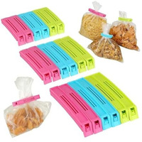 Success Stationery 18 Pcs X 2 36 Pcs Kitchen Storage Clips For Packet Sealing Reusable Vacuum Sealer For Plastic Pouch Food Packet Sealer Multipurpose Food Snack Bag Clip Multicolor Set