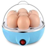 Gilton Plastic Egg Boiler Electric Automatic Off 7 Egg Poacher For Steaming,Cooking Also Boiling & Frying (Multi Color)