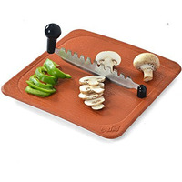 Anjali - Fc02 Deluxe Fantastique Plastic Vegetable And Fruit Cutter (Brown, Silver, Small)