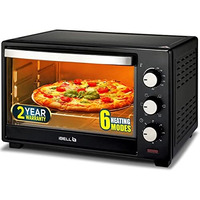 Ibell Ibleo25Lgnew 25 Liters Electric Oven Toaster Grill Otg With Rotisserie, Black, 1600 Watts