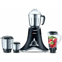 Activa Abs Super Chef 900 Watts Powerful Motor Mixer Grinder With 4 Jars | 2 Years Motor, Black