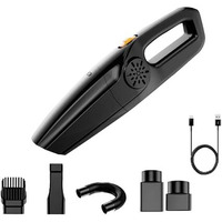 Gaxquly Cordless Vacuum For Home And Car 800W For Dry Vacuuming With Usb Rechargeable Wireless Option (Moonblack)