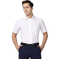 Peter England Men's Regular Shirt (Peshonubq95272_White 46)