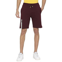 Underjeans Men's Hybrid Shorts (Ujlspsh019_Wine_M)