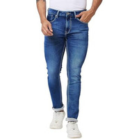 Spykar Mid Rise Regular Fit Blue Jeans For Men (Size: 34)-Mdro1Bd014_Mid Blue