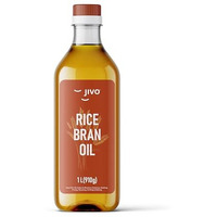 Jivo Rice Bran Health Oil 1 Litre - Cooking Oil For A Healthier Heart | Rich In Antioxidants & Vitamins | Ideal For Deep Frying, Sauting & Baking | Chemical-Free | 100% Pure & Natural (Pack Of 1)