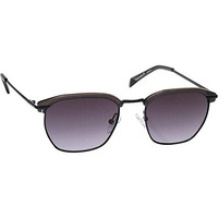 Fastrack Black Square 100% Uv Protected Sunglasses For Unisex