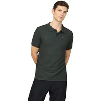 Technosport Men's Slim Fit Polo T-Shirt With Pocket - (Mtor71Pgnlar_Pine Green_L)