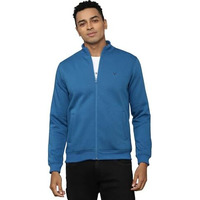 Allen Solly Men Cotton Regular Crew Neck Casual Sweatshirt Navy, Medium