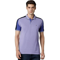 Louis Philippe Men's Solid Slim Fit T-Shirt (Lykpcslp215877_Multi