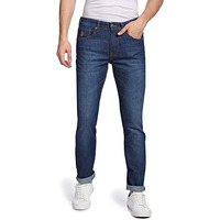 U.S. Polo Assn. Men's Slim Mid Rise Jeans (Udjeno1020_Blue,36