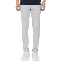 Arrow Men's Solid Slim Fit Acrylic Casual Trouser