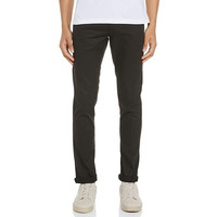 Arrow Men's Solid Slim Fit Acrylic Casual Trouser Grey