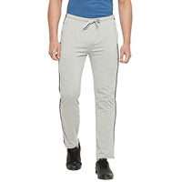 Duke Stardust Men Solid Regular Track Pant (Lf5670_M.Grey Melange_Xl)