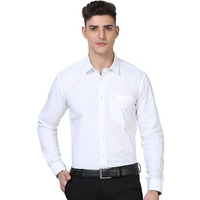 United Colors Of Benetton Shirt For Men | Formal Shirts For Man | Shirts For Mens Stylish | Mens Shirt | Plain Shirts For Men | Full Sleeve Slim Fit White Shirt