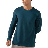 Damensch Men's Solid Regular Fit T-Shirt (Ts1066-Telblu-0101-51_Teal Blue