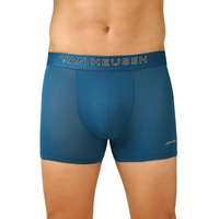 Van Heusen Men's Microfiber Classic Solid Trunks (Pack Of 1) (Ihitr1Amt40047_Blue_L_Moroccan Teal