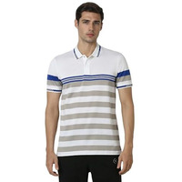 Van Heusen Men's Regular Fit T-Shirt (Vfkpargfu00572_White