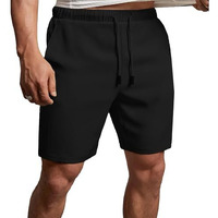 Nobero Men's Bermuda Shorts (1M-Bwsh-R0036-Bl_Black_M)