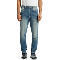 Pepe Jeans Men's Mid Rise Joggers Fit Jeans Blue