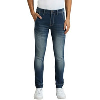 Pepe Jeans Men's Mid Rise Joggers Fit Jeans Blue