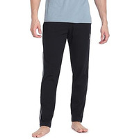 U.S. Polo Assn. Men's Solid Lr001 Lounge Track Pants - Pack Of 1 (Black M) | Fit Type: Relaxed
