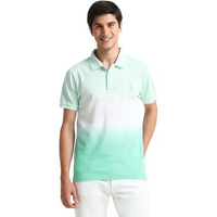 U.S. Polo Assn. Men's Slim Fit Polo Shirt (Ustsh1868_Aqua