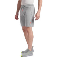 U.S. Polo Assn. Men's Hybrid Shorts (As001-Pl_Ghost Grey