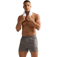 U.S. Polo Assn. Men's Pure Cotton Classic Boxer Shorts (Pack Of 1) (Oex04-Pl_Steel Grey