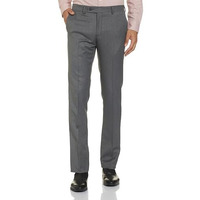 Arrow Men's Structured Tapered Fit Polyester Formal Trouser