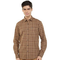 Arrow Sport Men's Slim Fit Shirt (Asaeosh1339_Me. Brown