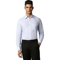 Louis Philippe Men's Solid Regular Fit Shirt (Lpsfmclpw56166_Multicolour
