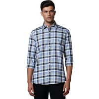 Louis Philippe Cotton Men's Slim Fit Shirt (Lysfcslpt74195_Multicolour, 42