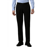 Louis Philippe Men's Mid Rise Slim Pants (Lptfmslb608917_Brown, 34