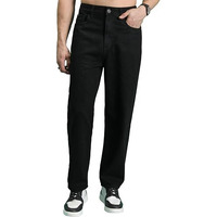 Highlander Men's Loose Jeans (Phjn000001_Black