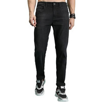 Highlander Men's Tapered Jeans (Phjn000009_Black