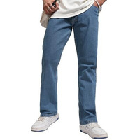 Highlander Men's Straight Jeans (Phjn000066_Light Blue_L)