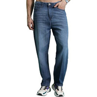Highlander Men's Loose Jeans (Phjn000073_Blue_L)