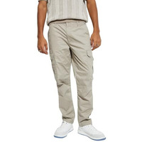 Max Urb_N Men Relaxed Fit Solid Cargos (Beige_36)