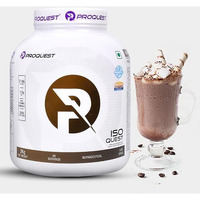 Proquest Isolate Whey Protein Iso Quest (Caf Brazil, 2Kg / 4.4 Lb / 60 Servings) | 27G Protein Per Scoop | Low Fat & 12.5G Eaa | Lab Tested & Easily Digestive | Faster Muscle Support & Recovery