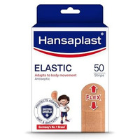 Hansaplast Antiseptic Elastic Bandage | Blocks 99% Of Bacteria | 3X Strechable | Water Repellant | Adapts To Body Movement | For Cricketers & Sportsmen | First Aid Essential |