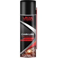 Vista Auto Care Chain Lube Spray 500 Ml | High-Performance All Weather Chain Lubricant For Bike & Motorcycles | Reduces Friction & Wear, Rust Protection